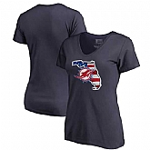 Women Miami Dolphins Navy NFL Pro Line by Fanatics Branded Banner State T-Shirt,baseball caps,new era cap wholesale,wholesale hats